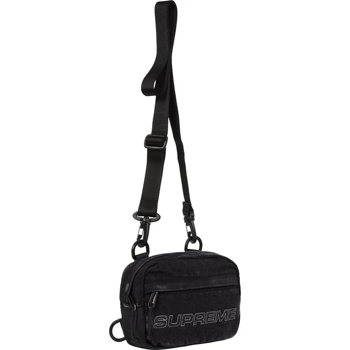 Supreme Denim Mini Shoulder Bag Black