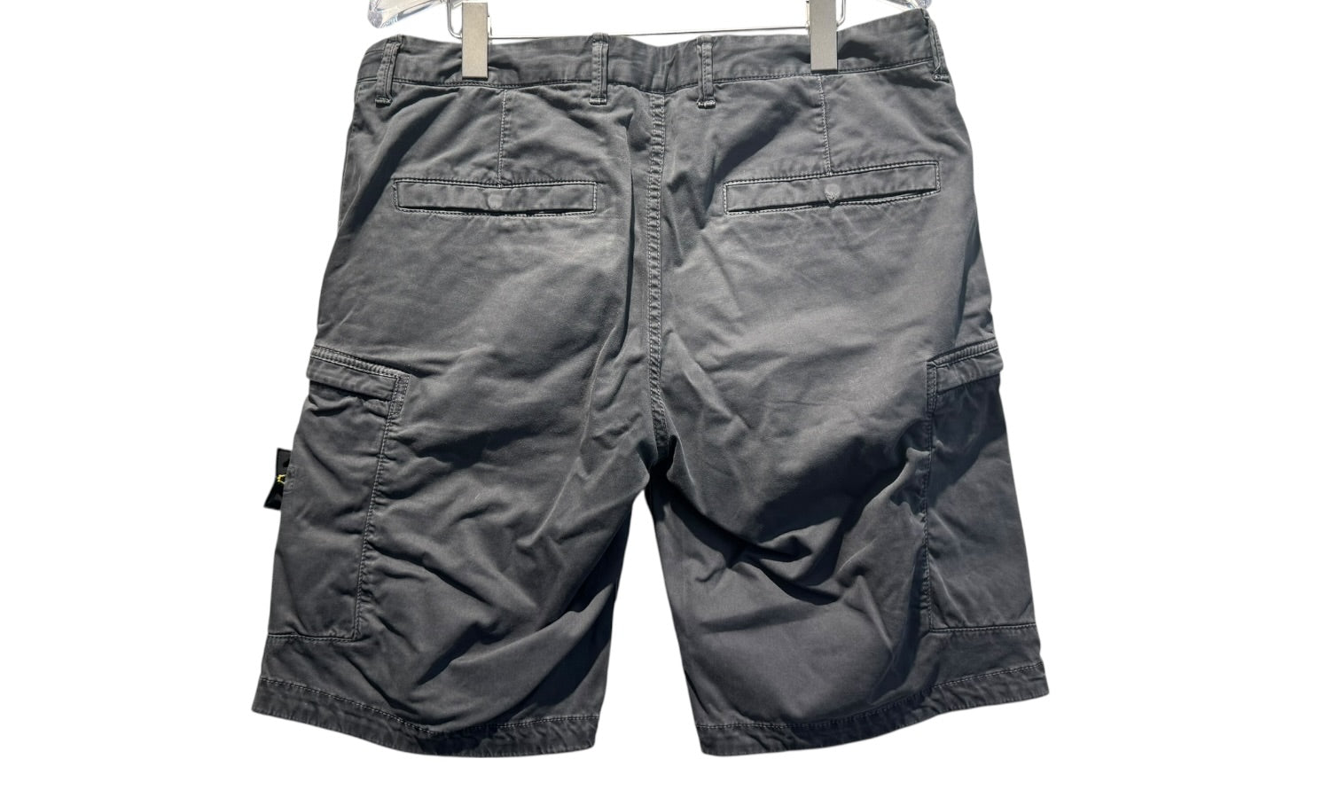 nike Used Stone Island Cargo Shorts Dark Blue Grey - test