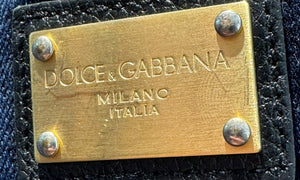 nike Used Dolce & Gabbana Dark Blue Denim - test