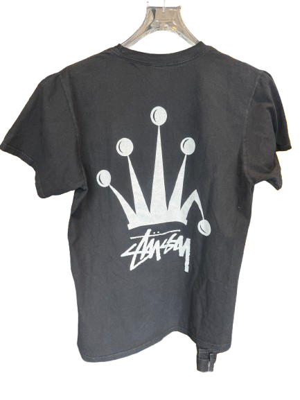 Stussy Regal Crown Pigment Dyed T-shirt Black