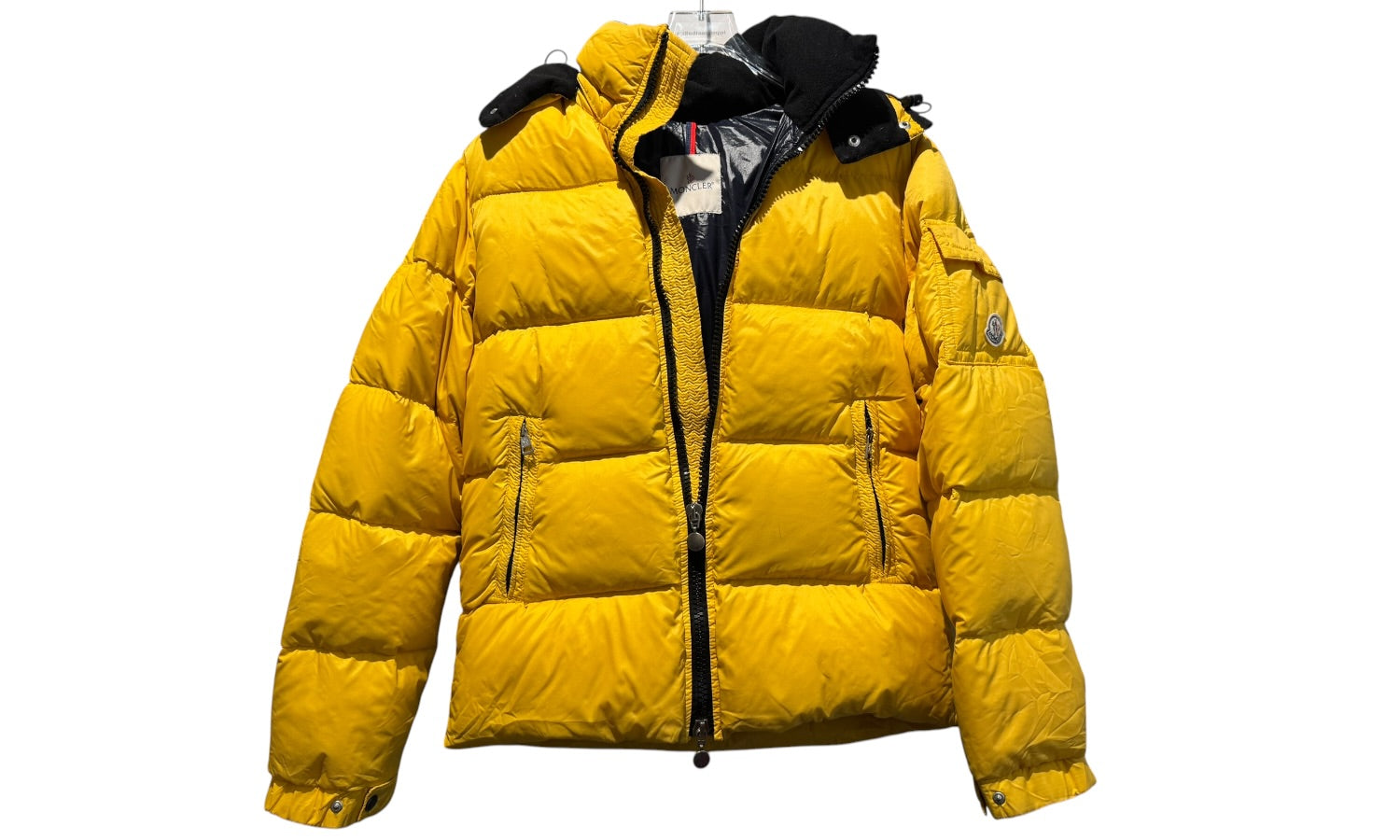 Moncler Used Moncler Himalay Jacket Yellow - Himalay4