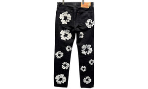 nike Used Denim Tears x Levi's Cotton Wreath Jean Black - test