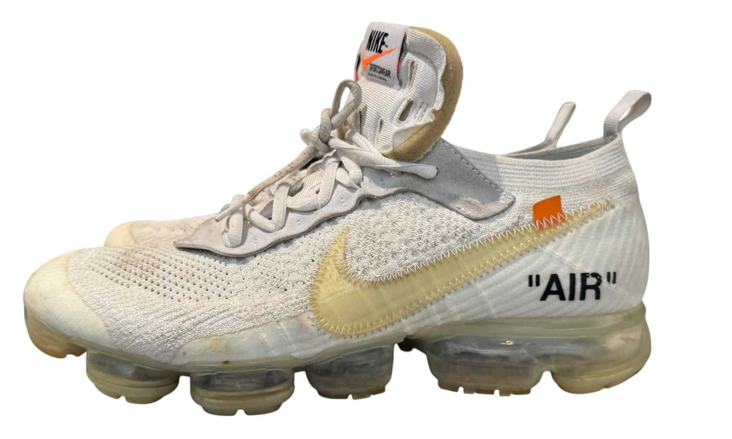 Used Nike Air VaporMax Off-White (2018) (test) - HYPEBEASTBALTICS 