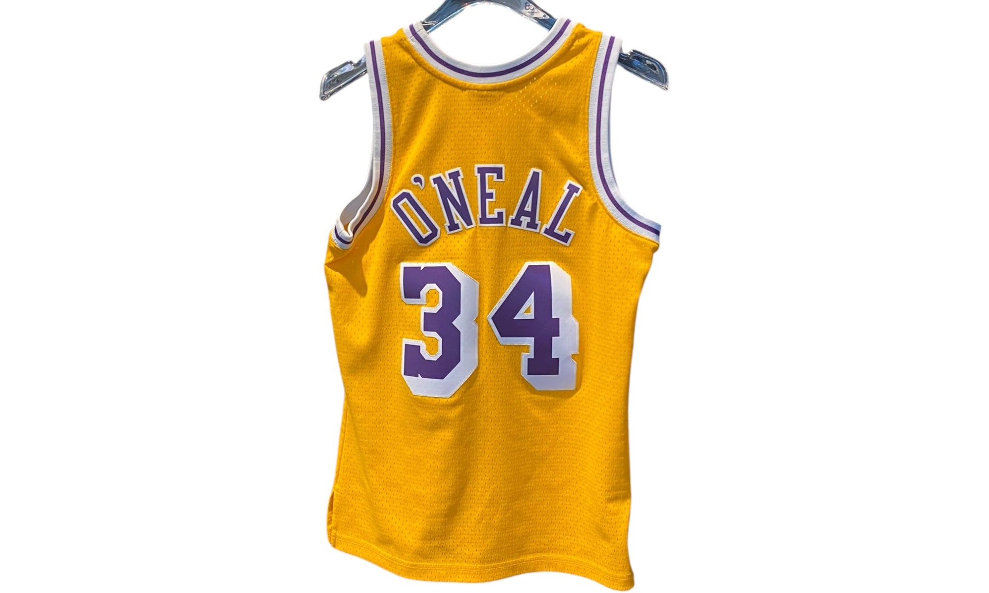 mitchell and ness Used Shaquille O'Neal Los Angeles Lakers NBA Jerseys - 826251625