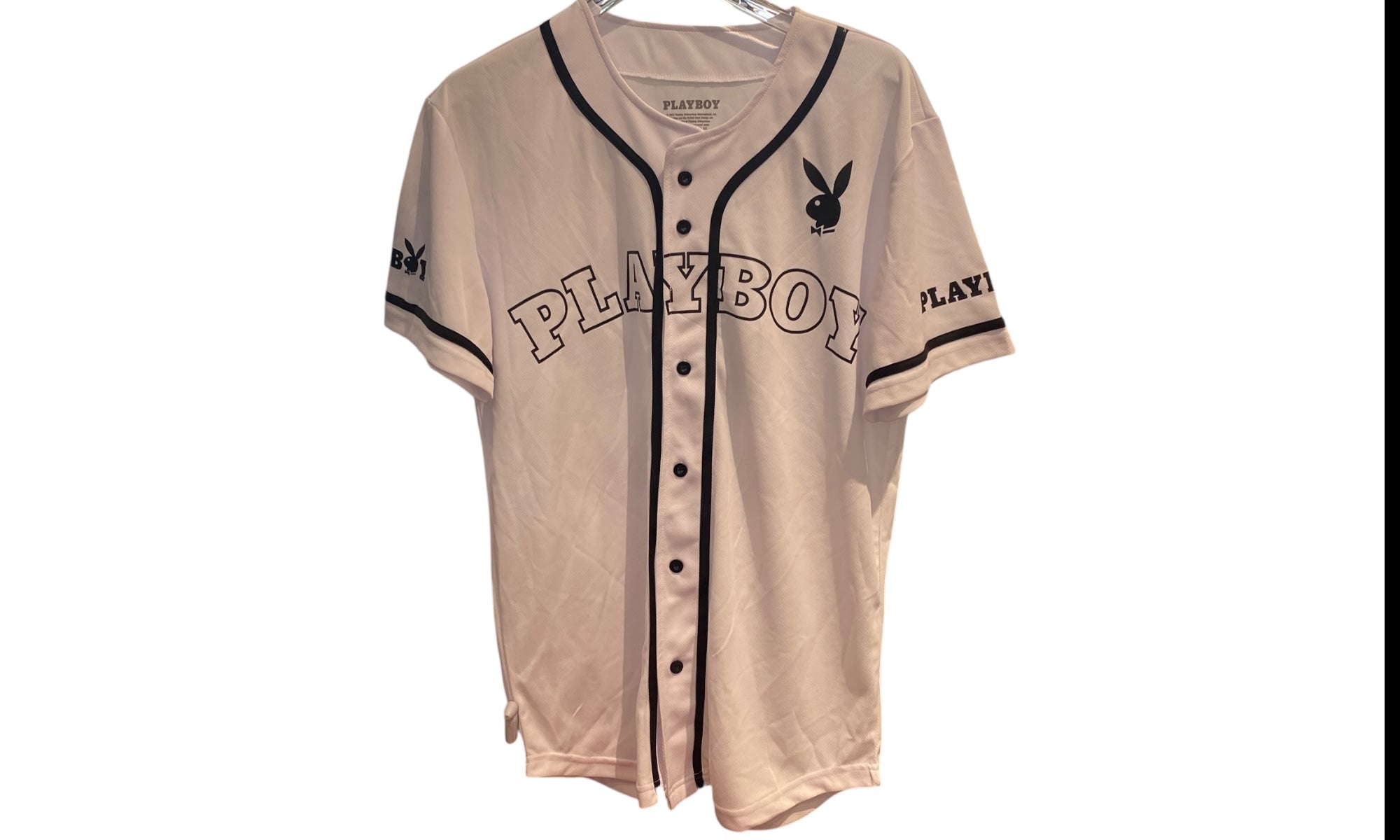 Playboy Used Playboy button up jersey White - PB1