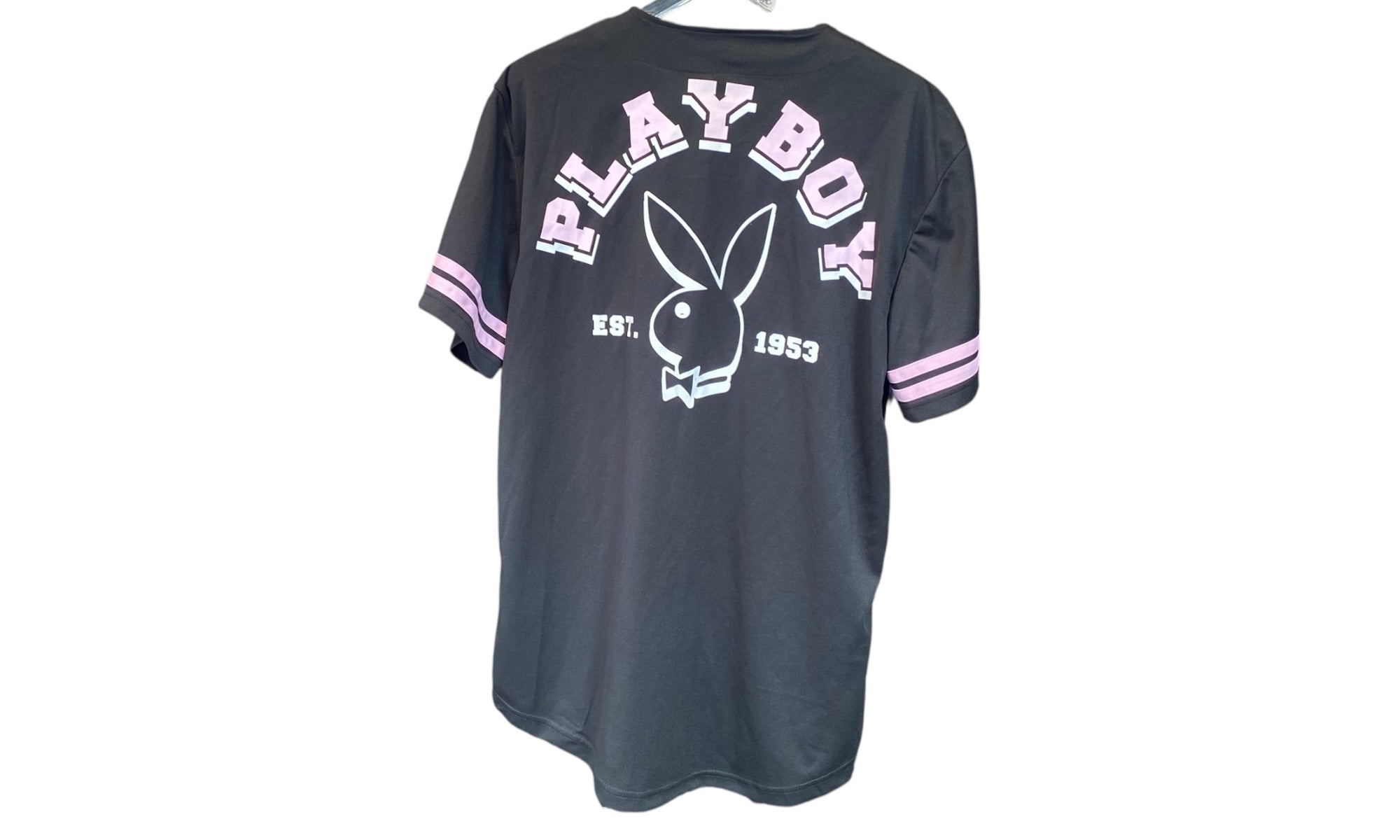 Playboy Used Playboy button up Back Bunny Pink/Black - PB3