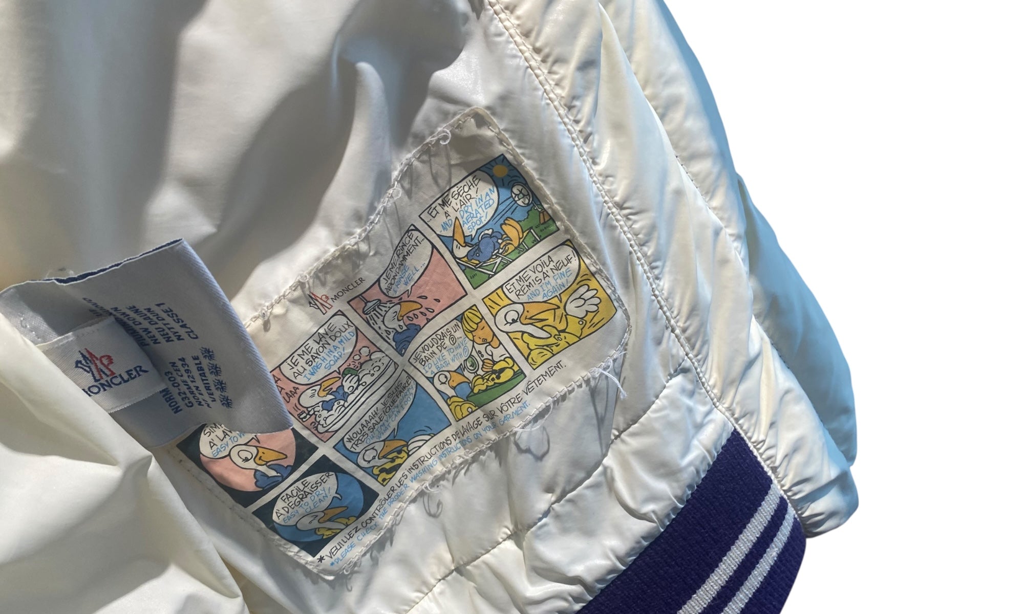 Moncler Used Moncler branson hooded jacket purple - MBJ