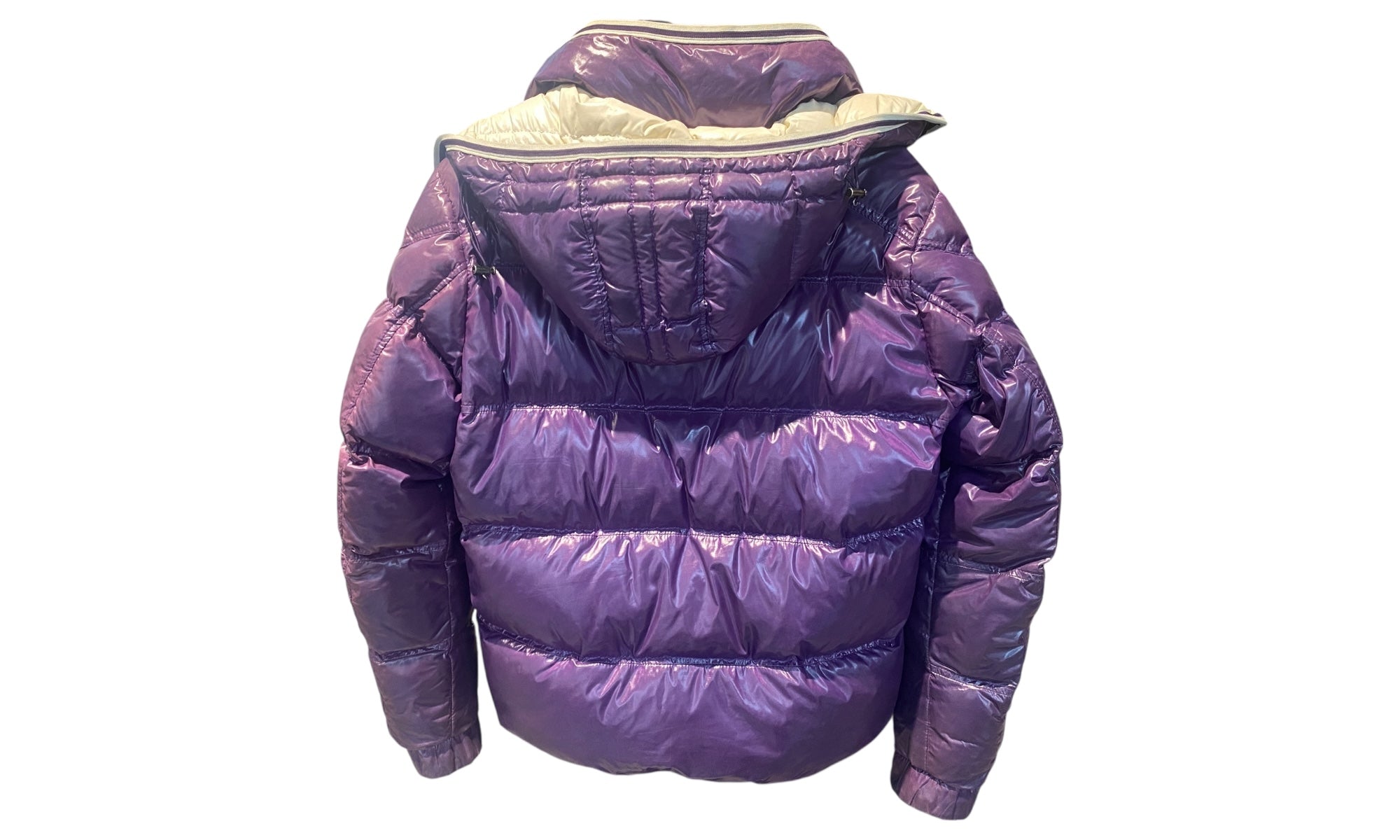 Moncler Used Moncler branson hooded jacket purple - MBJ