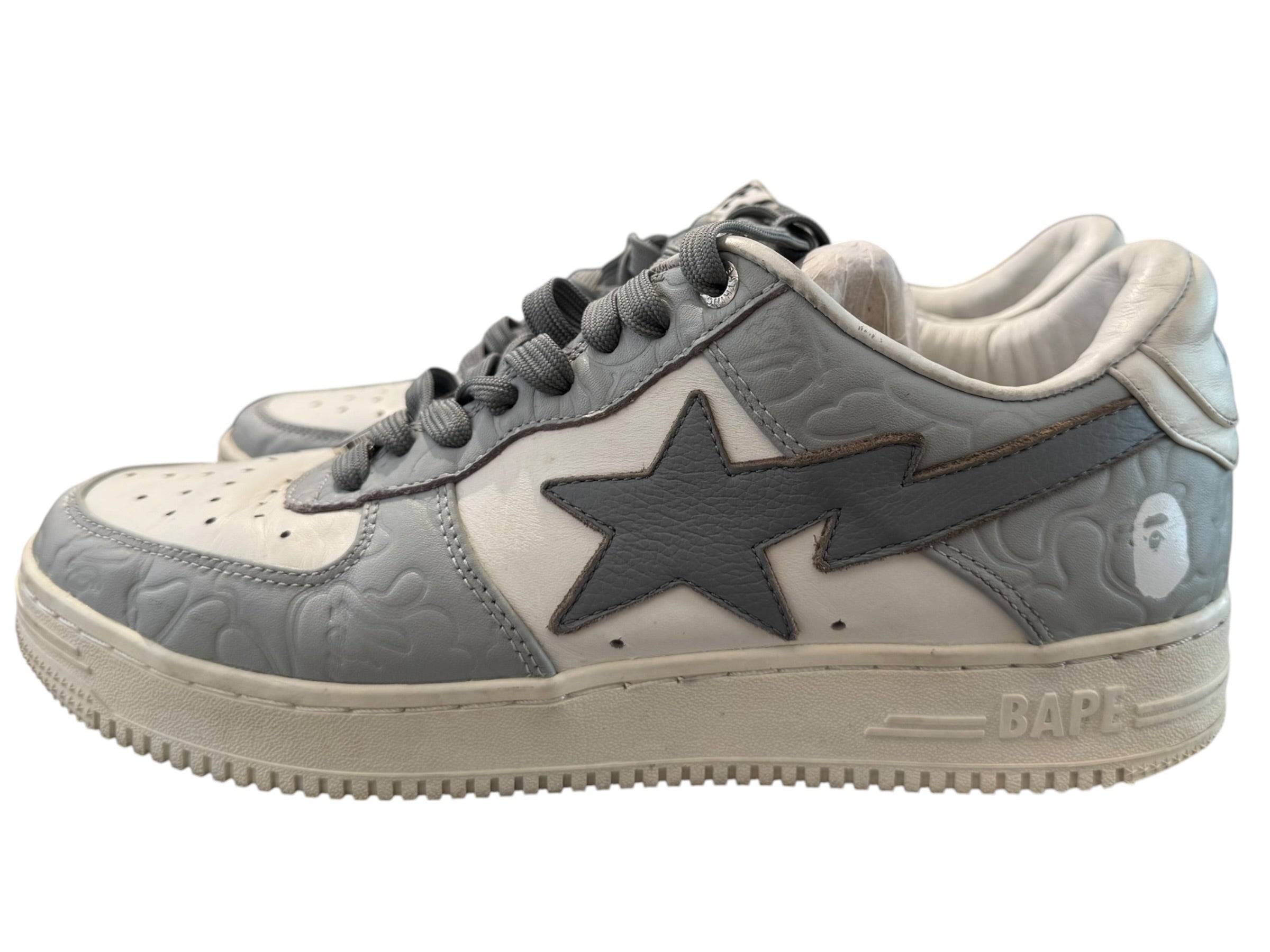 Bape Used A Bathing Ape Bape Sta #4 Line Camo White Grey - 1I70-291-001-SAX