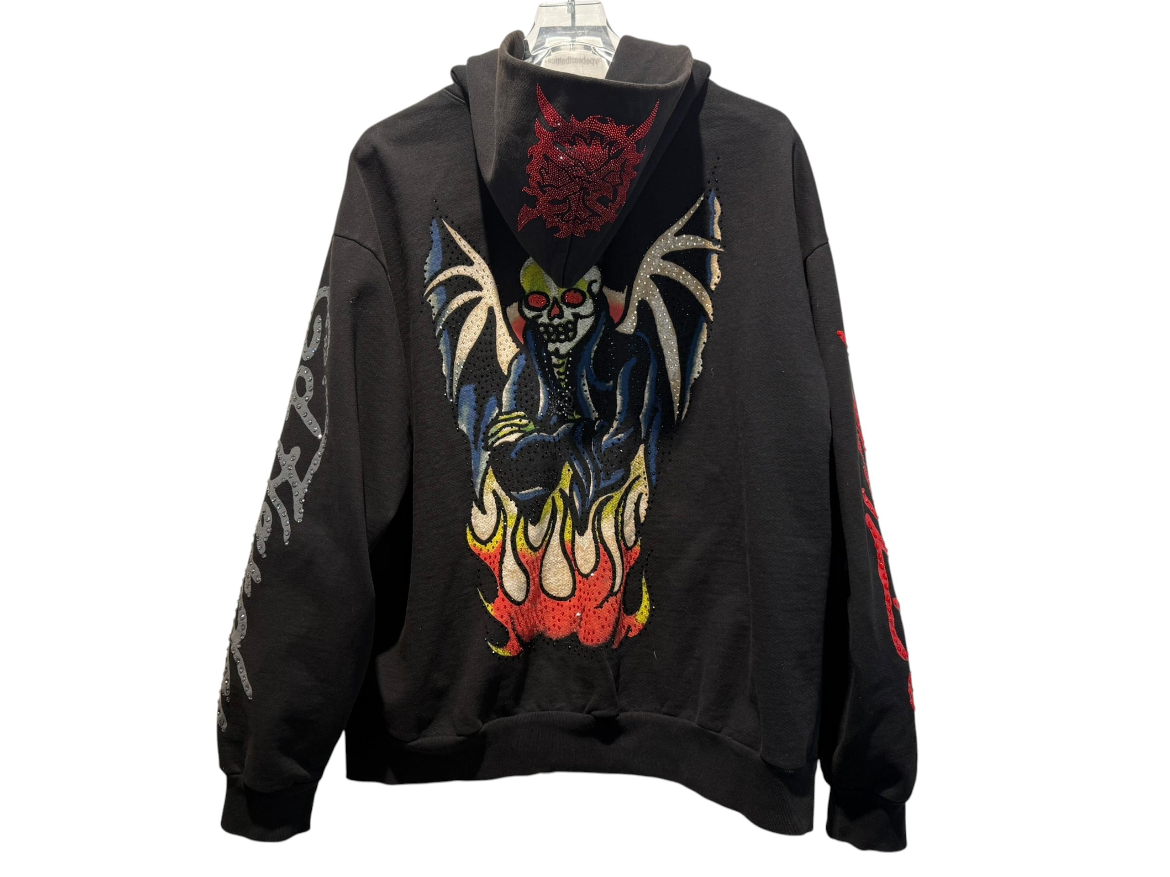 nike Used Ed Hardy x Ken Carson Rhinestone Hoodie - test