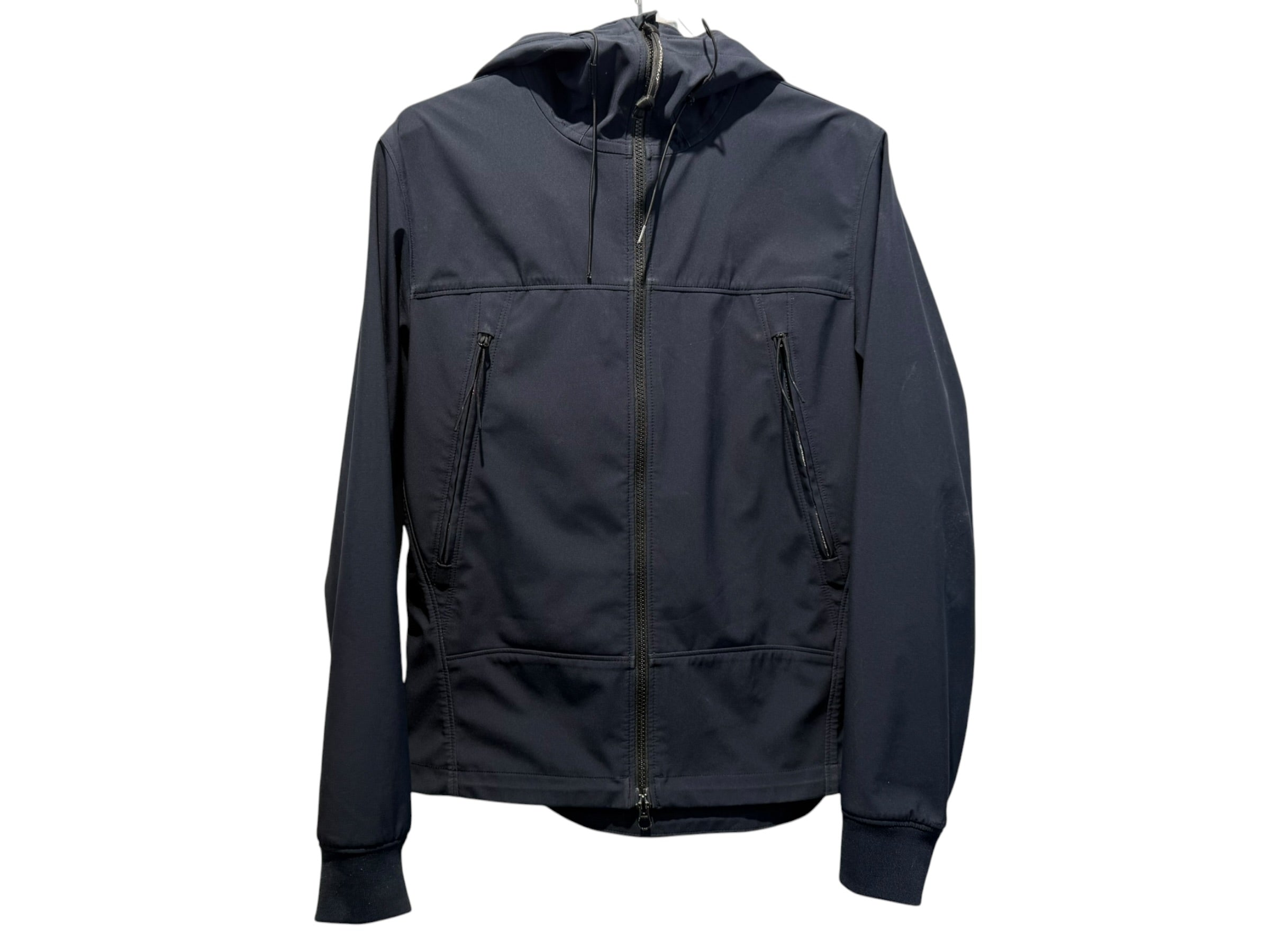 nike Used C.P Company Shell-R Goggle Jacket Navy - test