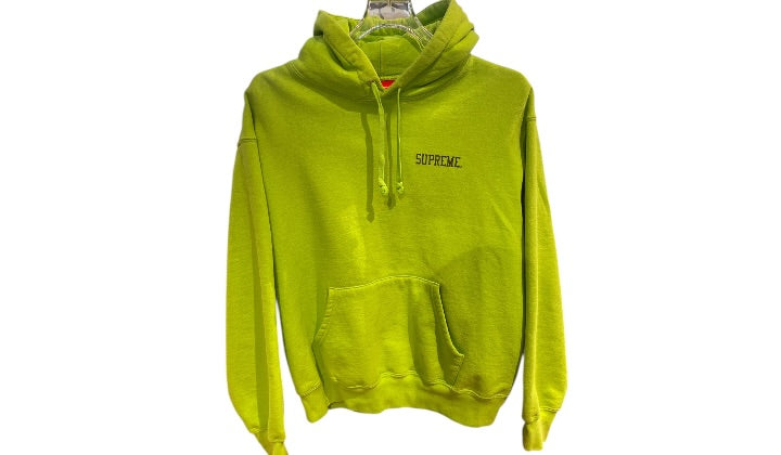 Supreme Used Supreme Doggs Hooded Sweatshirt Lime - test