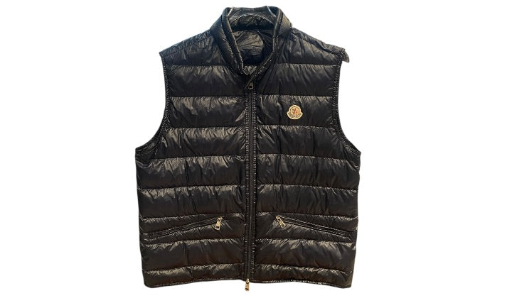 Moncler Used Moncler Gui Gilet Navy - test
