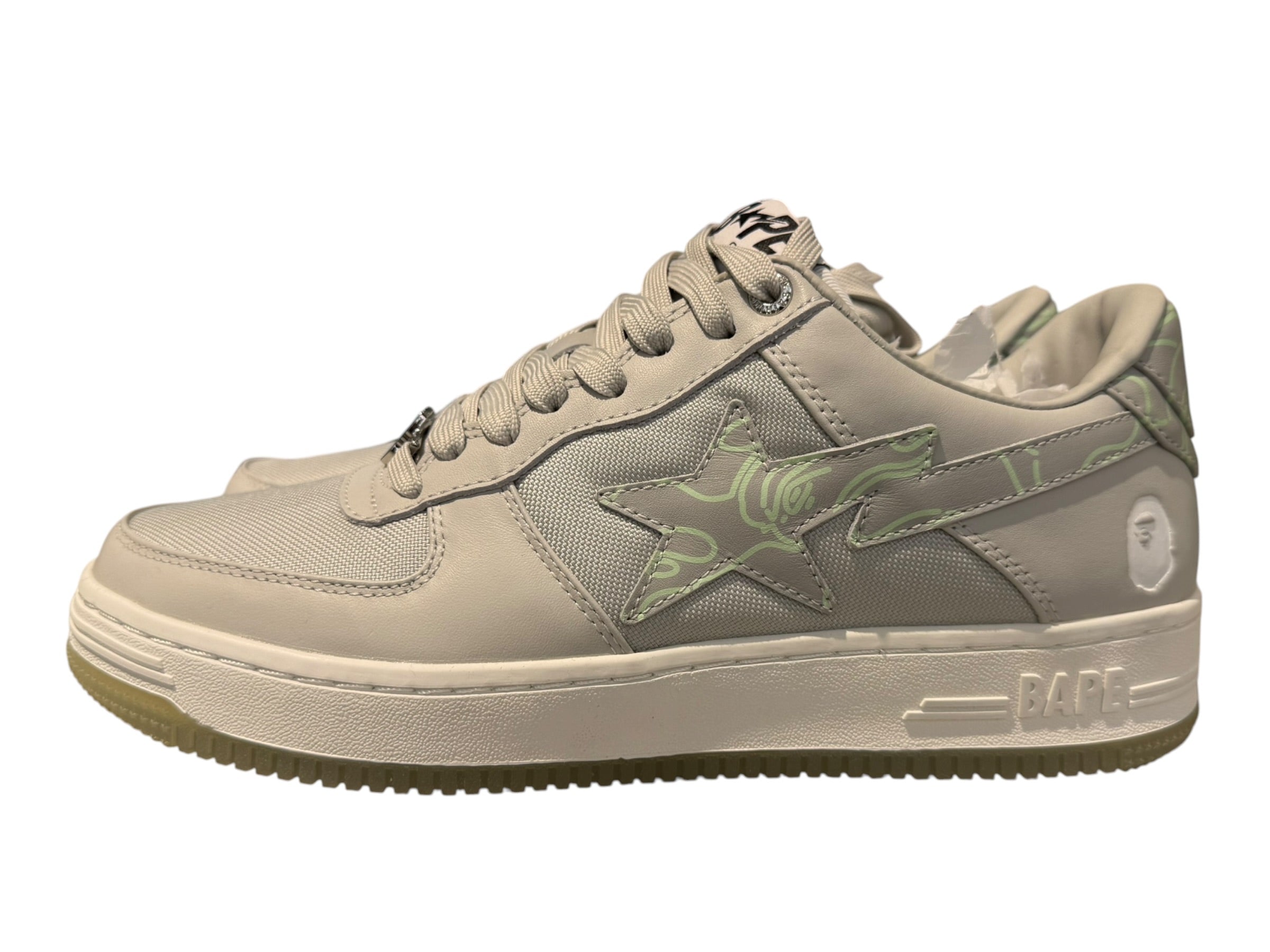 BAPE Used A Bathing Ape Bape Sta Text Code Camo Grey - 1I20191007-GRY