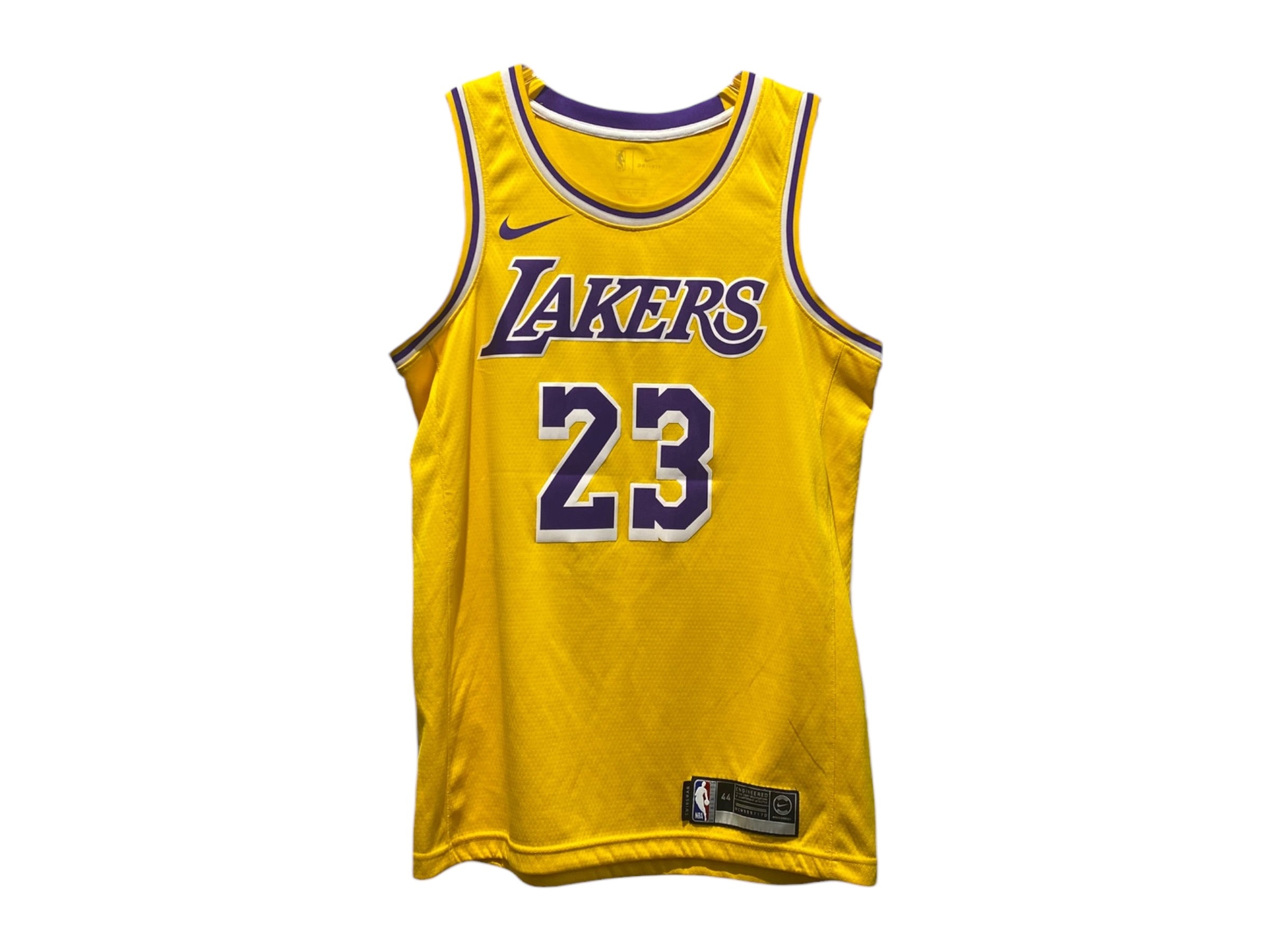 nike Used Los Angeles Lakers NBA Jersey Lebron James 23 - 321261448