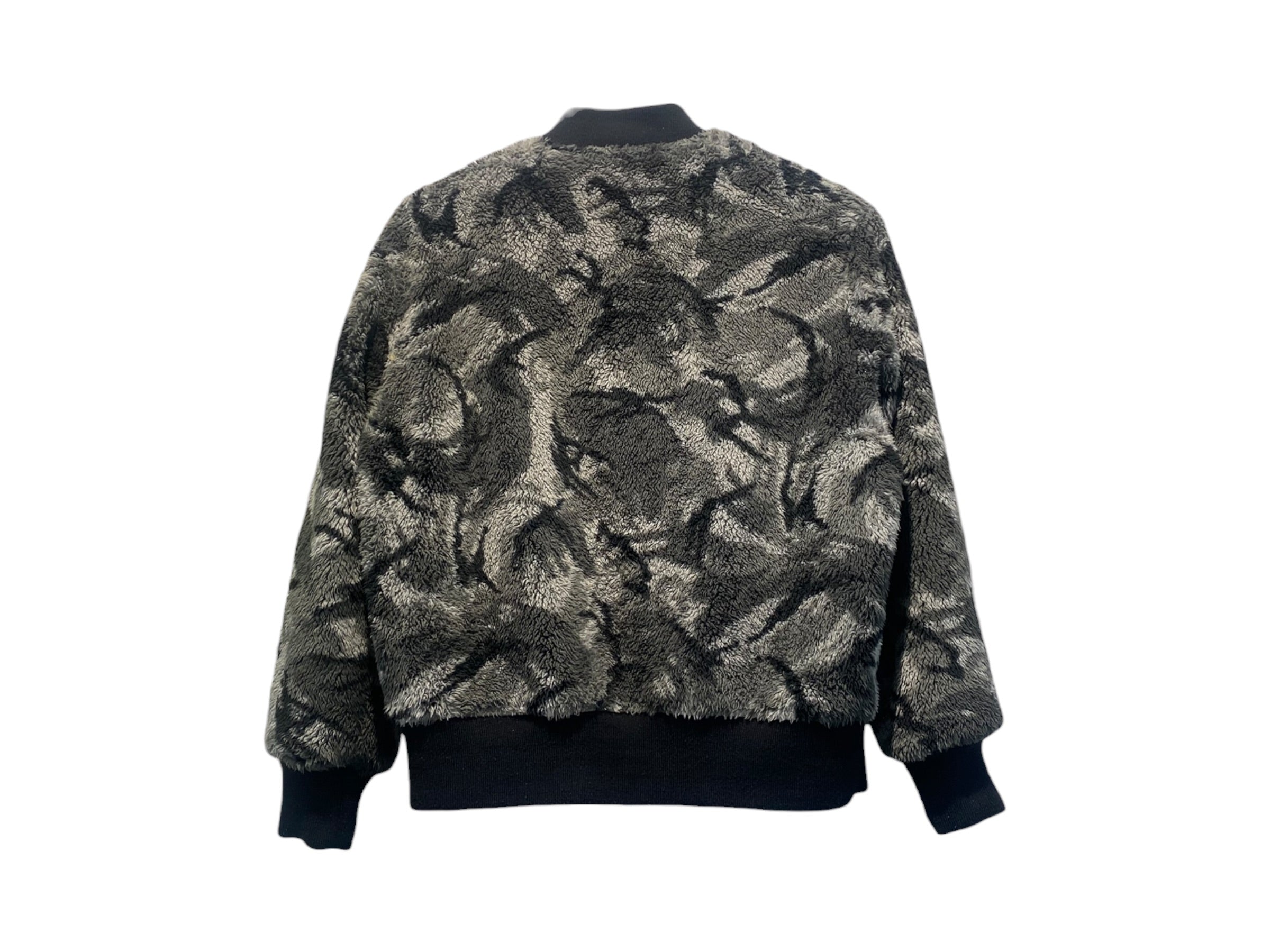 A Bathing Ape Used Aape Reversible Varsity Jacket Camo/Red - test