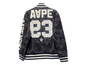 A Bathing Ape Used Aape Varsity Jacket Camo - test