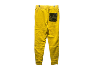 A Bathing Ape Used Bape Yellow Shark Joggers - test