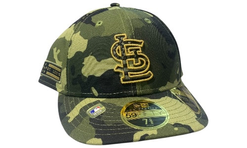 New Era Used St Louis Fitted Cap Camo - test