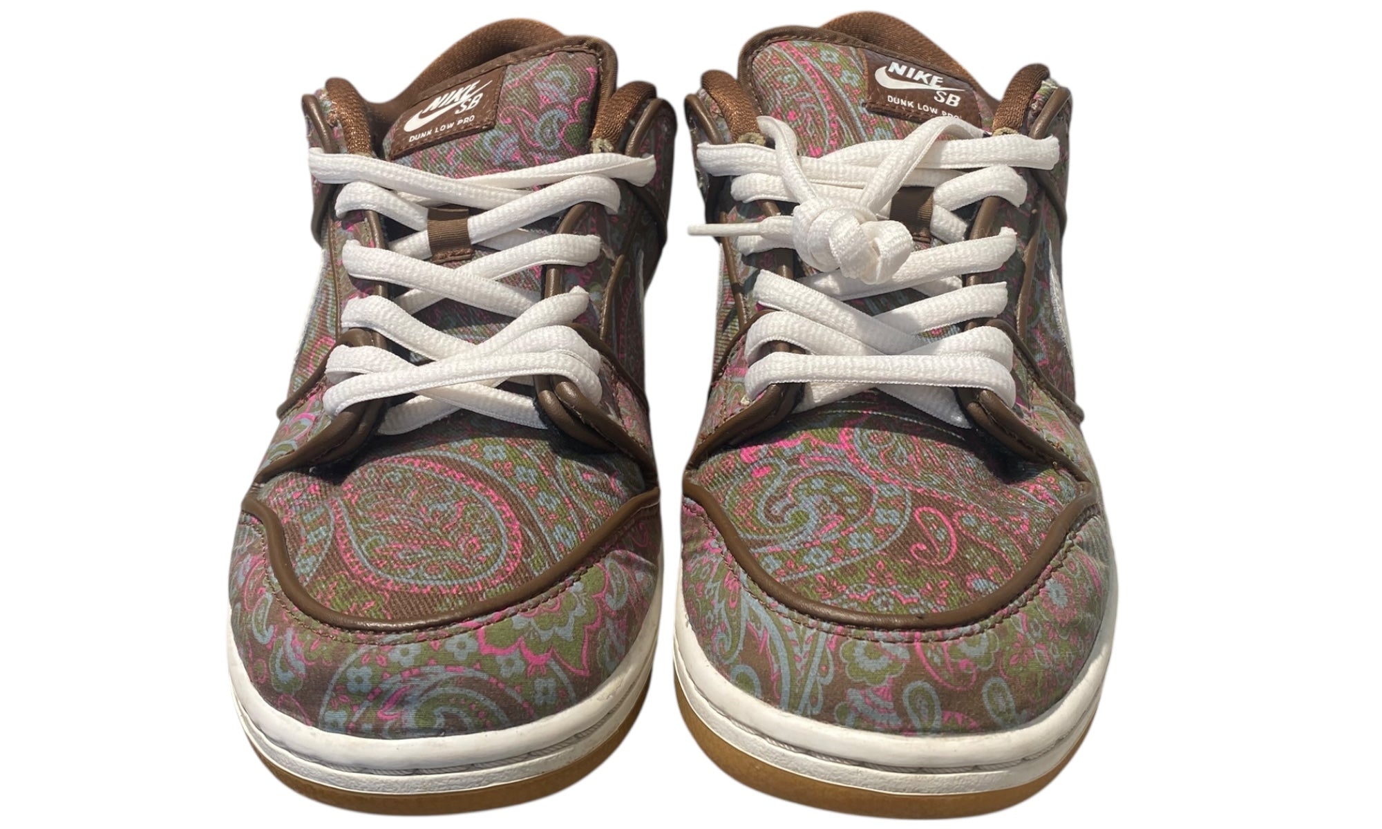 Used Nike SB Dunk Low Paisley Brown