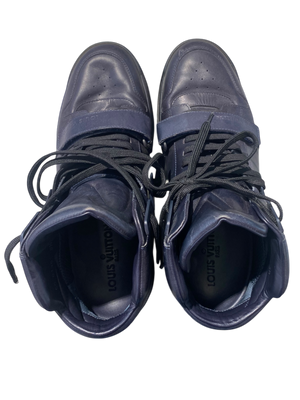 nike Used Louis Vuitton High Top Sneaker Black - test