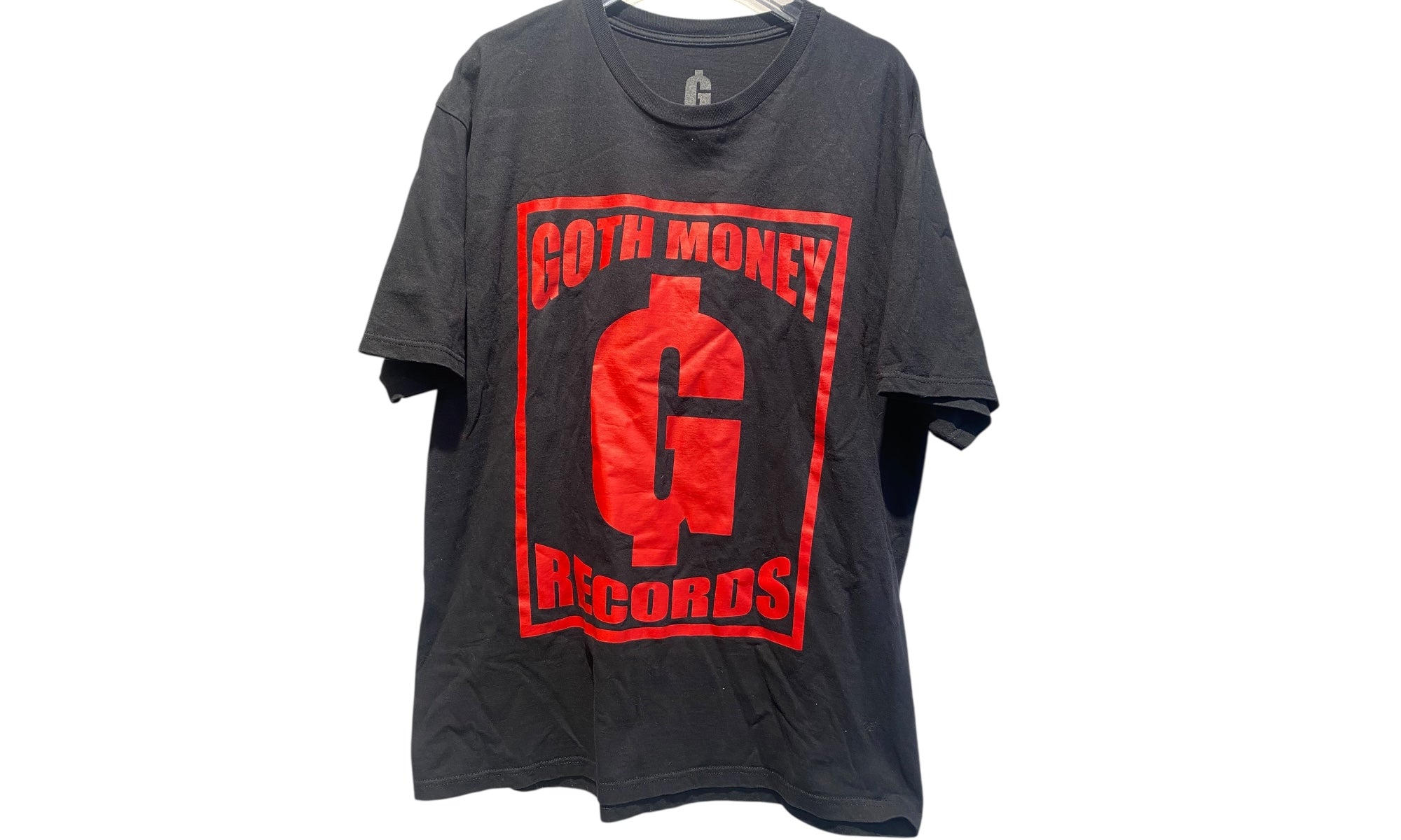 Goth Money Records Used Goth Money Records Logo tee Black - GMR
