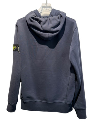 stone Island Used Stone Island Navy Blue Hoodie - 1130251756