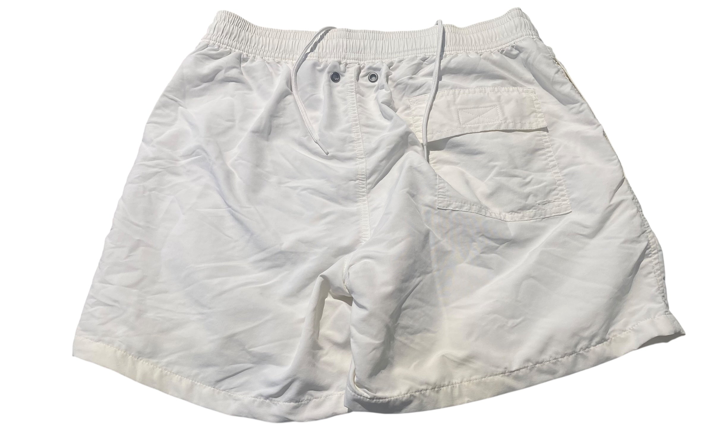 nike Used Ralph Lauren Polo Swimshorts White - test