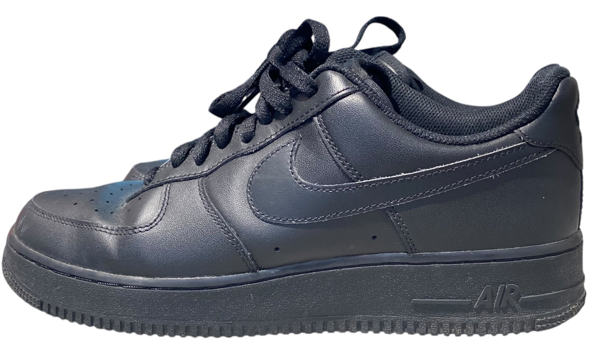 Nike Used Air Force 1 Low '07 Triple Black - 315115-038