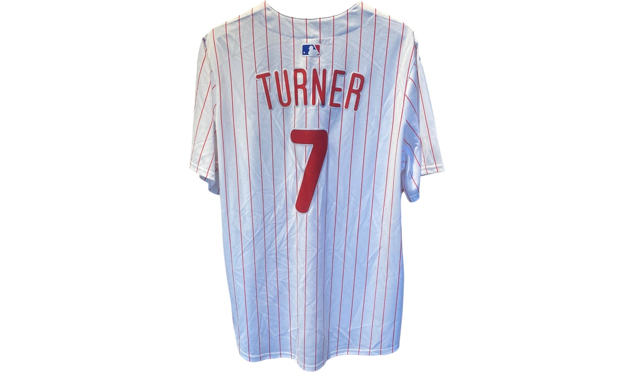 Nike Used Philadelphia Phillies Trea Turner Jersey - test