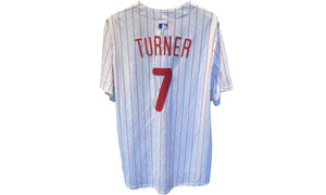 Nike Used Philadelphia Phillies Trea Turner Jersey - test