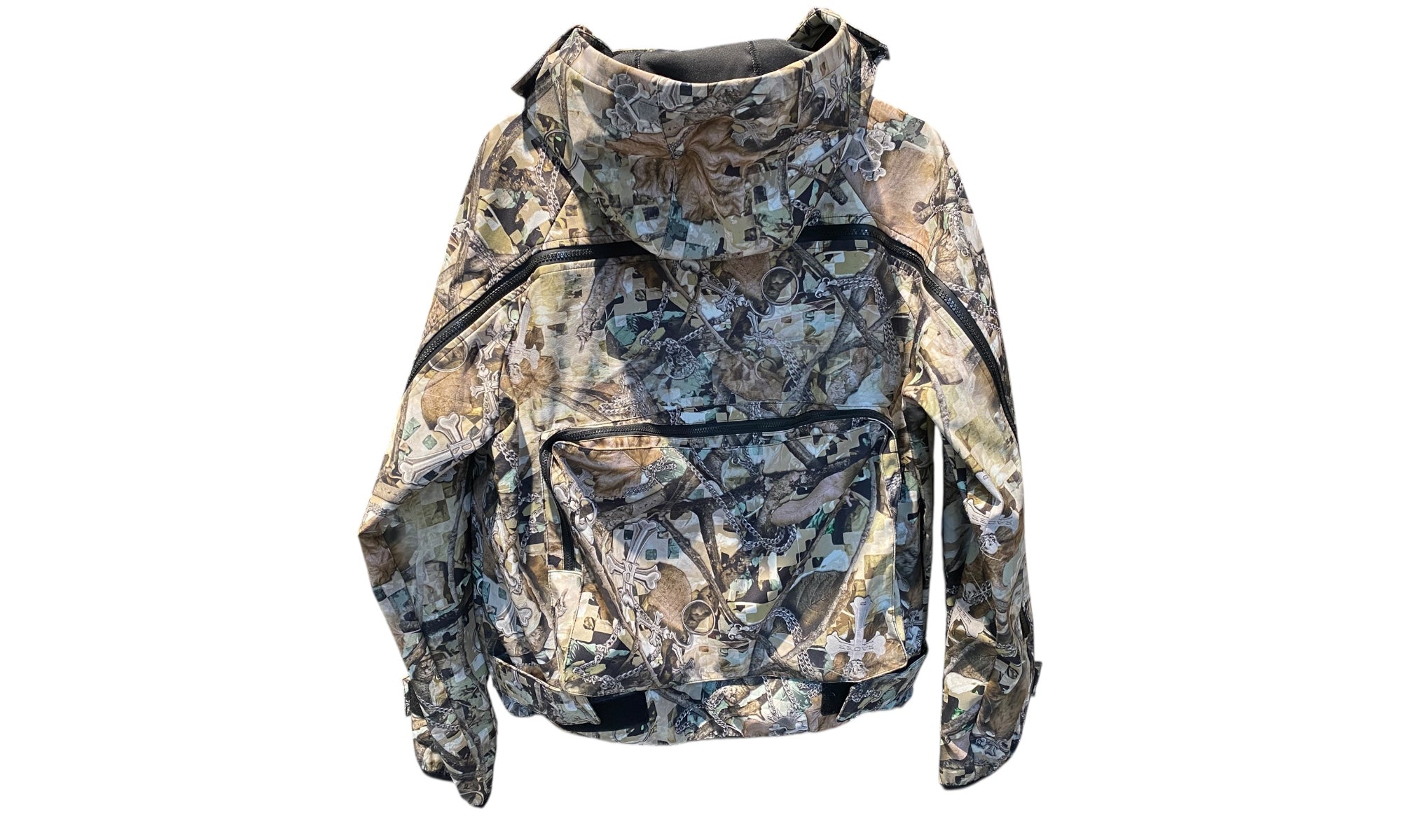 Racer Worldwide Used Racer Tree Camo Windbreaker Jacket - test