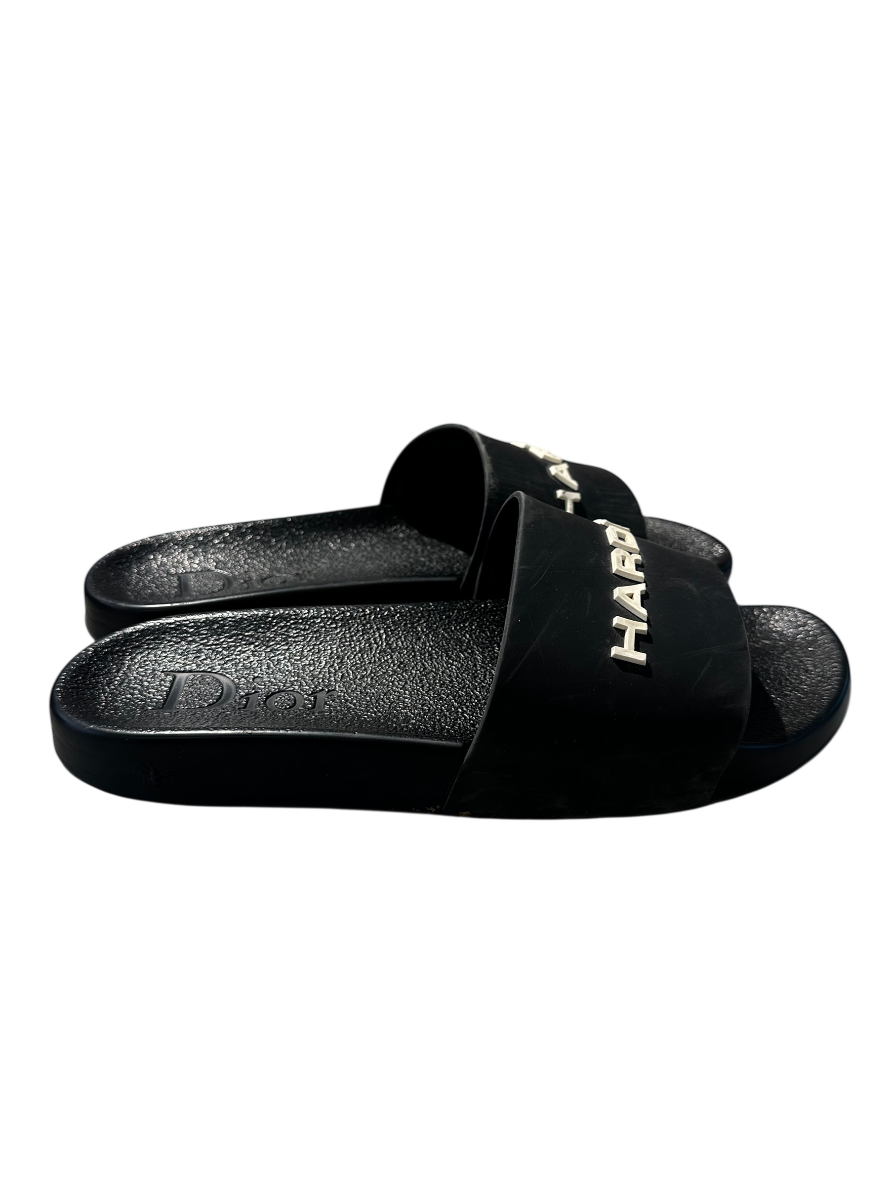 Dior Used Used Dior Homme Hardior Slides Black - 1017251348