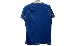 Dolce & Gabbana Used Dolce & Gabanna Blue  V neck t shirt - 1028251601