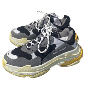 Balenciaga Used Balenciaga Triple S Sneaker 'Grey Yellow' - test