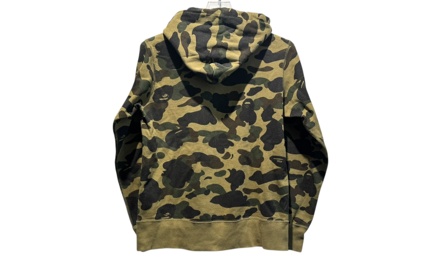 Bape Used Bape Bathing Ape Camo Ape Head Print Hoodie - 1228251302
