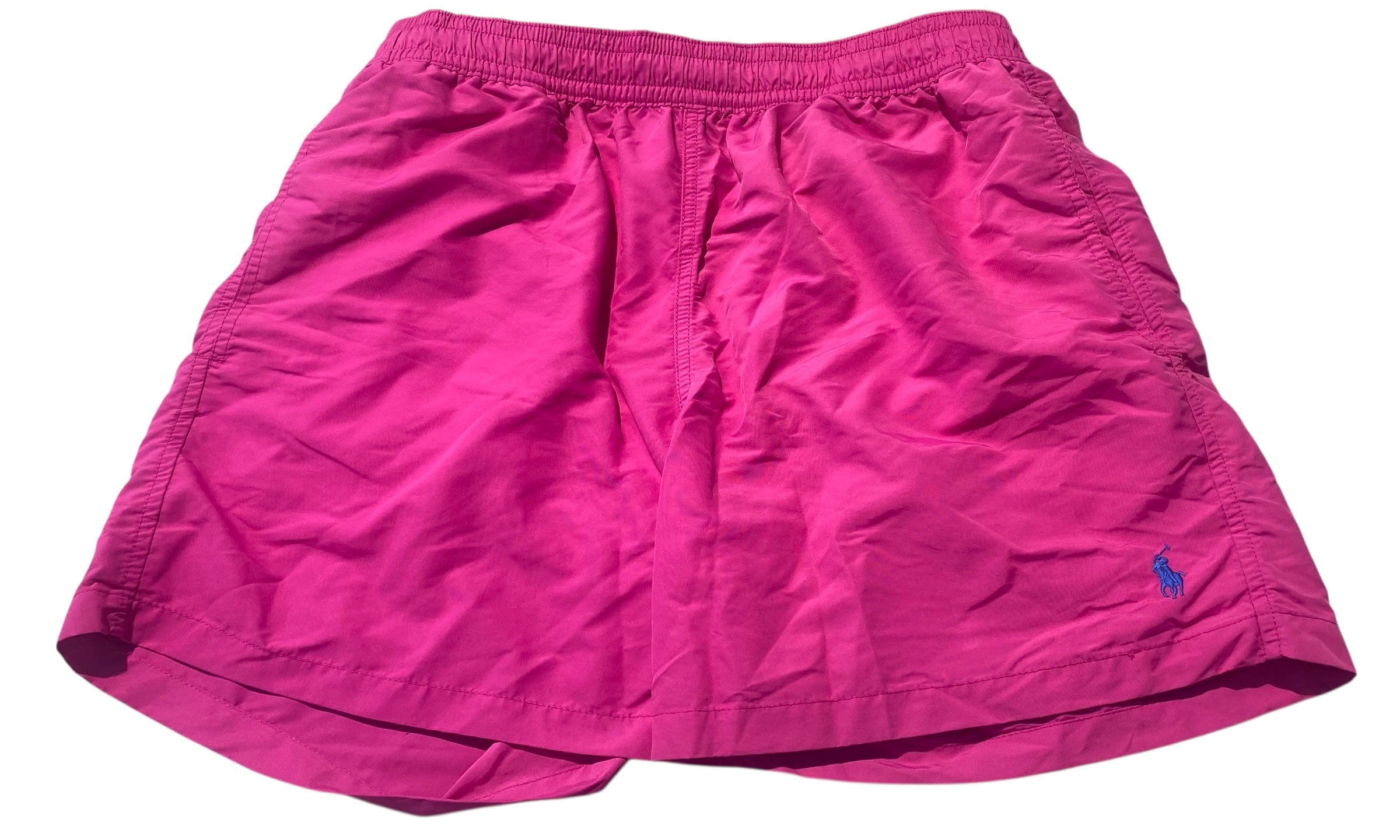 nike Used Ralph Lauren Polo Swimshorts Pink - test