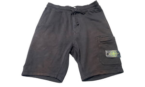 nike Used Stone Island Cargo Sweat Shorts Black - test