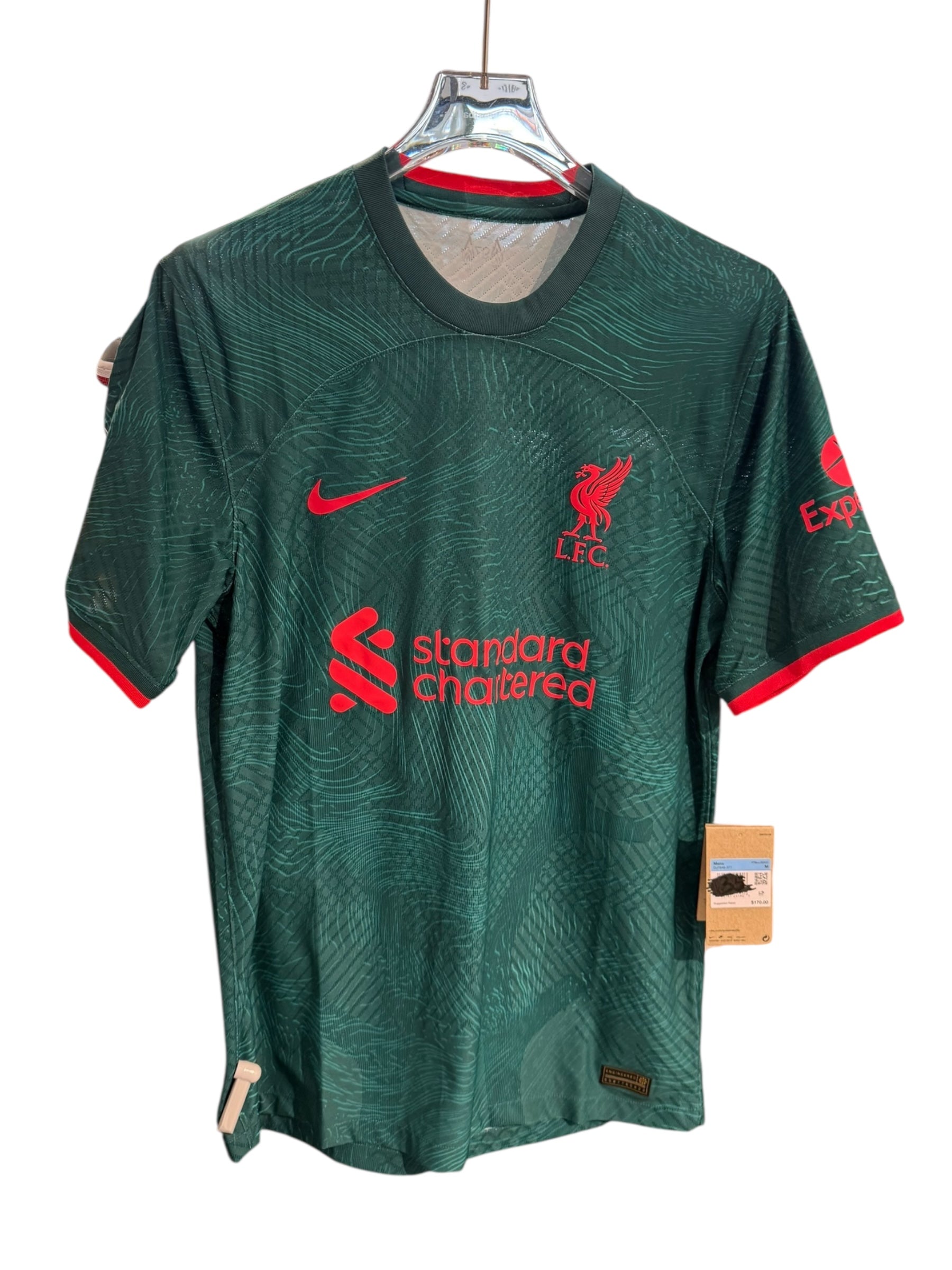Nike Used Liverpool Third Kit 22/23 Green/Red - test