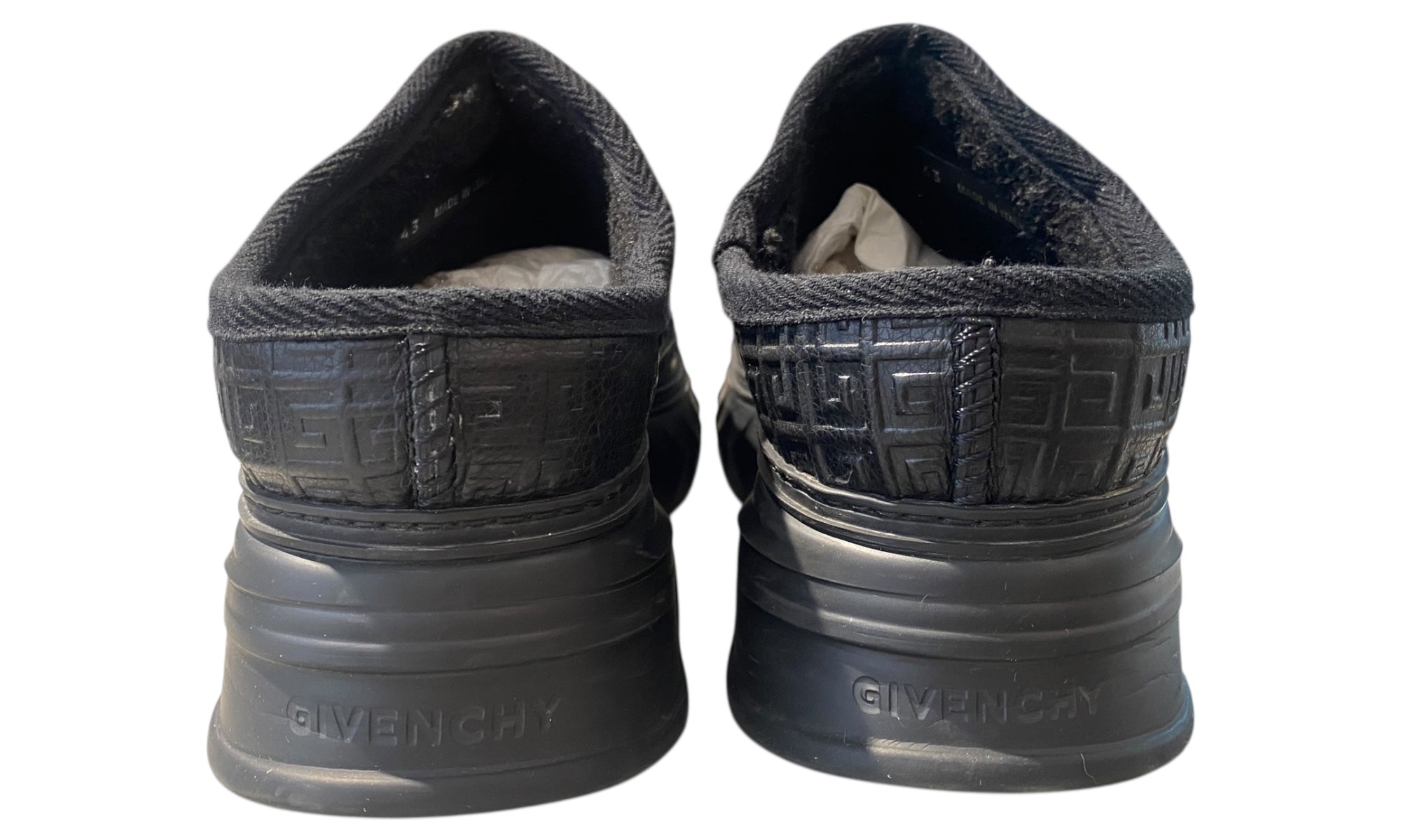 Givenchy Used Used Givenchy Mallow Leather Slippers - 1017251348