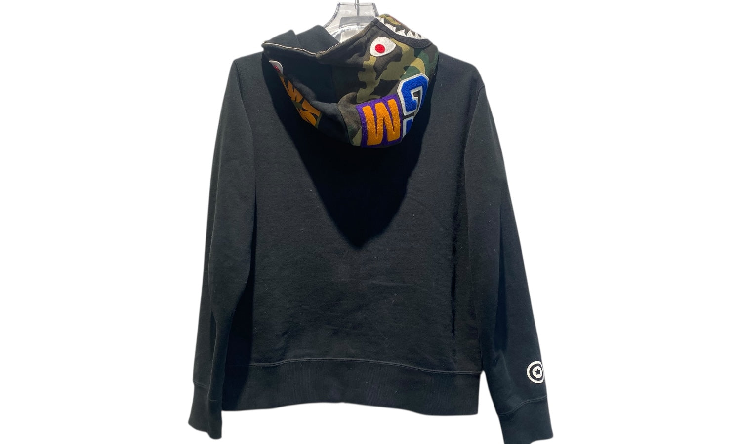 a bathing ape Used Bape Camo Full Zip Hoodie Black - test