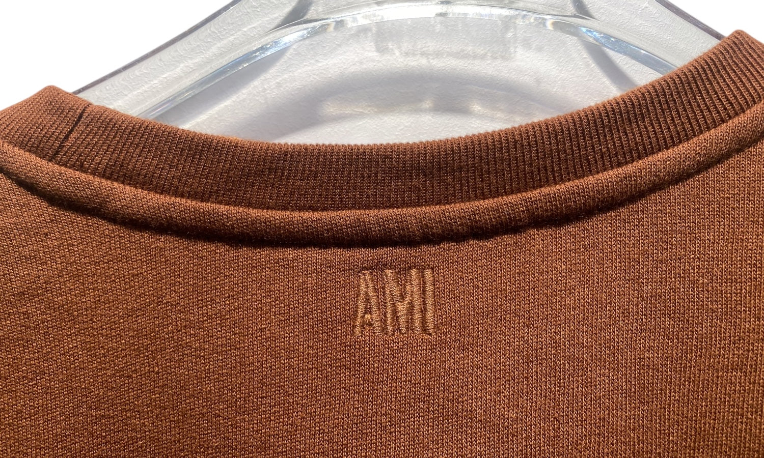nike Used AMI Paris Light Brown Sweatshirt - 1217251348