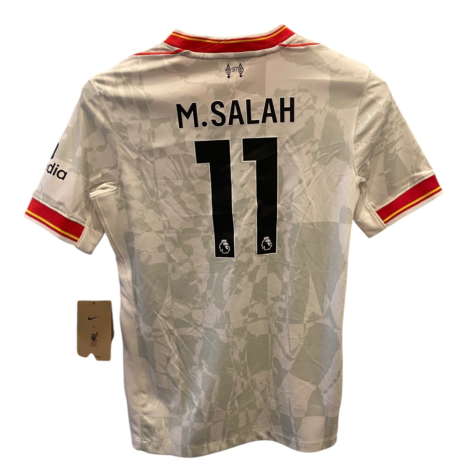 nike Used Liverpool Third Kit White Salah - 805251505
