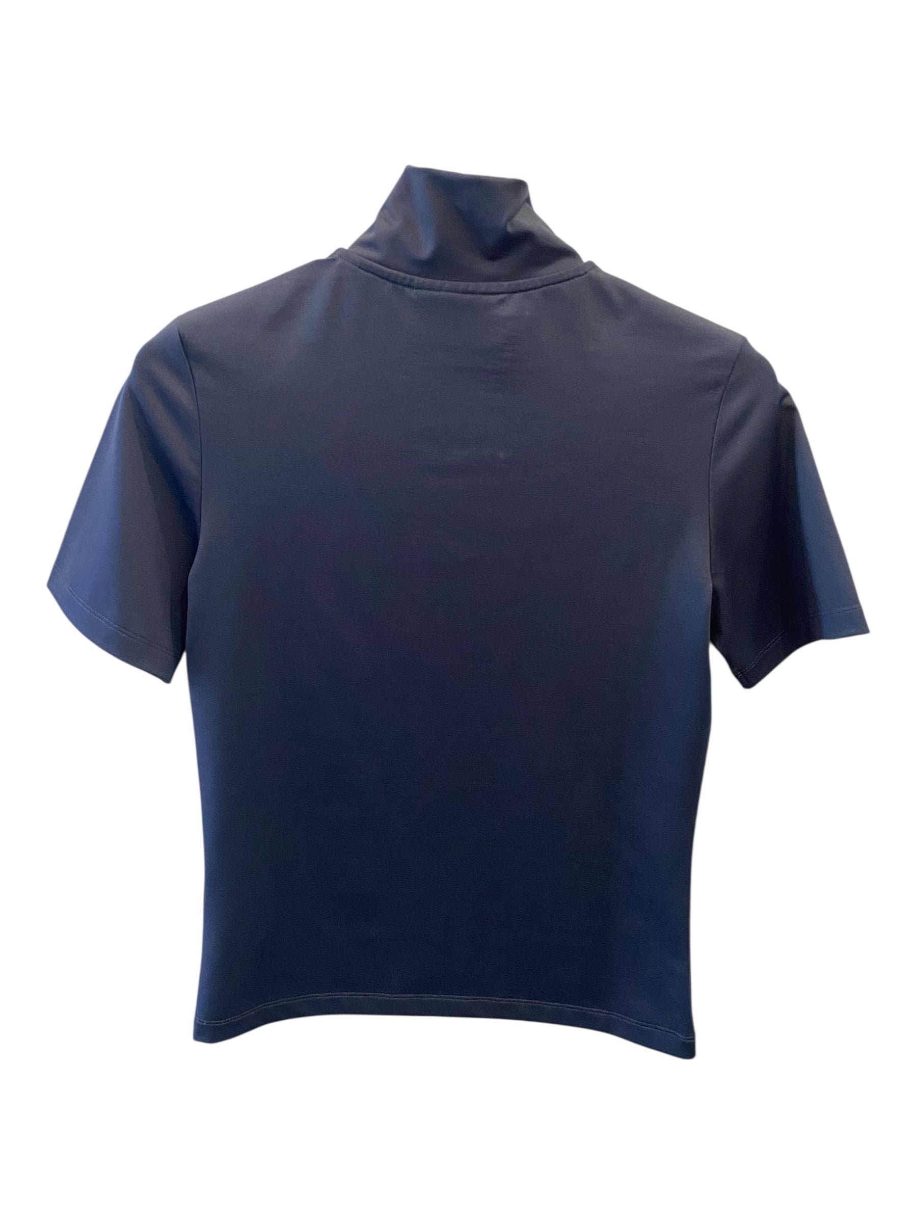 nike Used Han Kjobenhavn Navy Half Zip Biker Shirt - 812251841