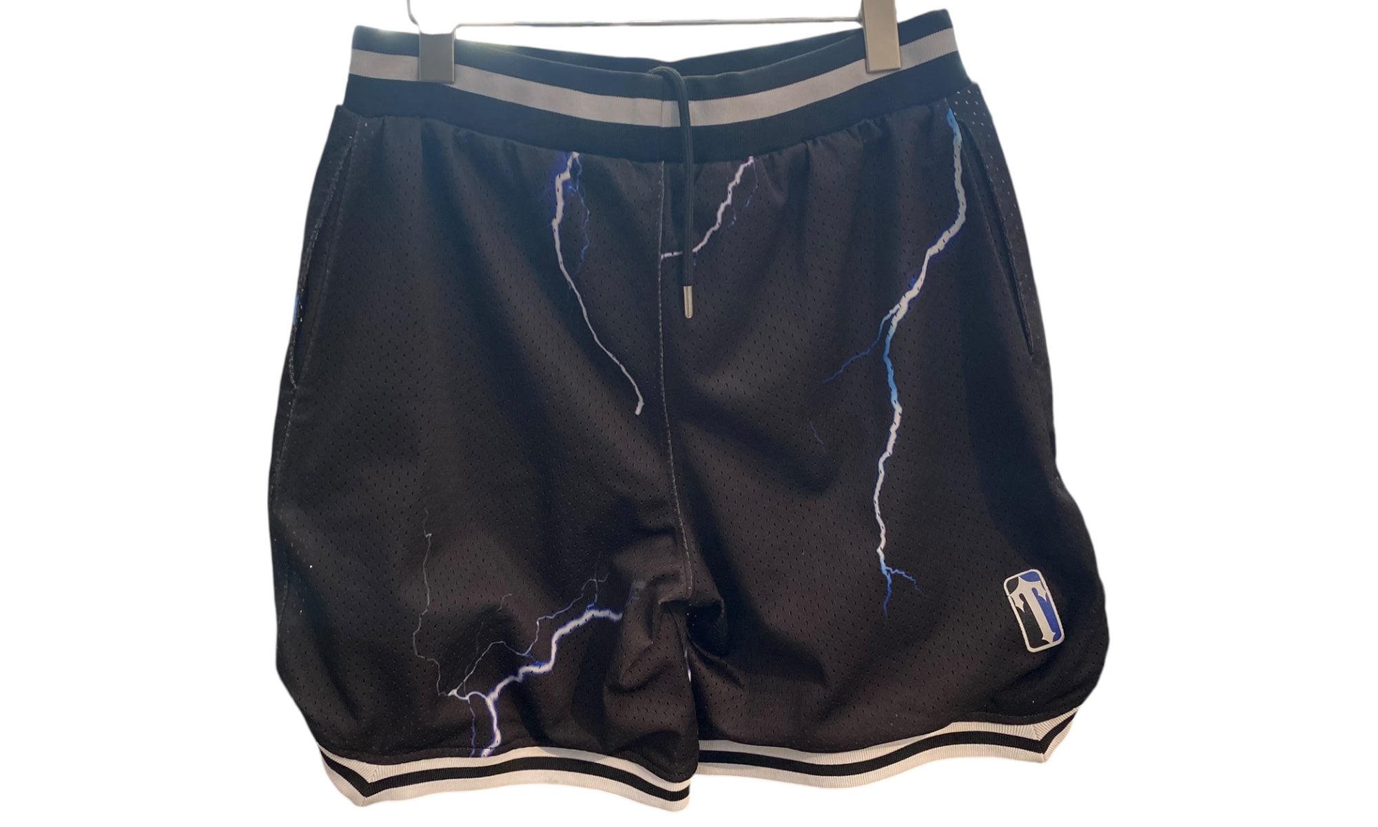 Trapstar Used Trapstar Irongate Arch Basketball Shorts Lightning Edition - 816251418