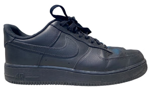 Nike Used Air Force 1 Low '07 Triple Black - 315115-038