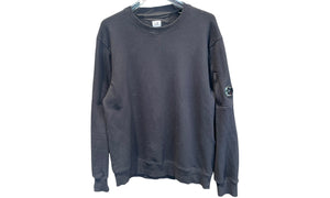 nike Used C.P Company Crewneck Black with Lens Pocket - test