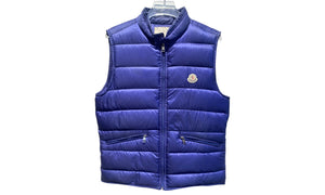Moncler Used Moncler Gui Gilet blue - GUIGILET
