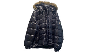 Moncler Used Moncler Rod down jacket navy blue - 1105251351