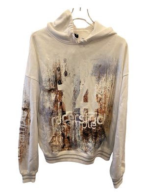 nike Used Racer Worldwide White Rust Hoodie - test